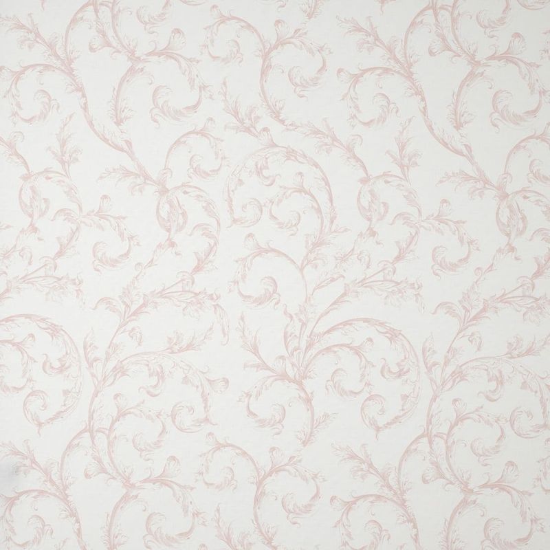 Fontainebleau Fabric Arabesque Reina Blanc FONT81784110 or FONT 8178 41 10 By Casadeco