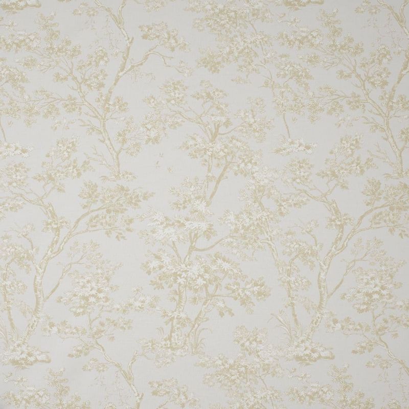 Fontainebleau Fabric Arbre Reina Blanc FONT81741124 or FONT 8174 11 24 By Casadeco