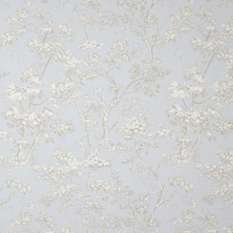 Fontainebleau Fabric Arbre Reina Blanc FONT81746116 or FONT 8174 61 16 By Casadeco