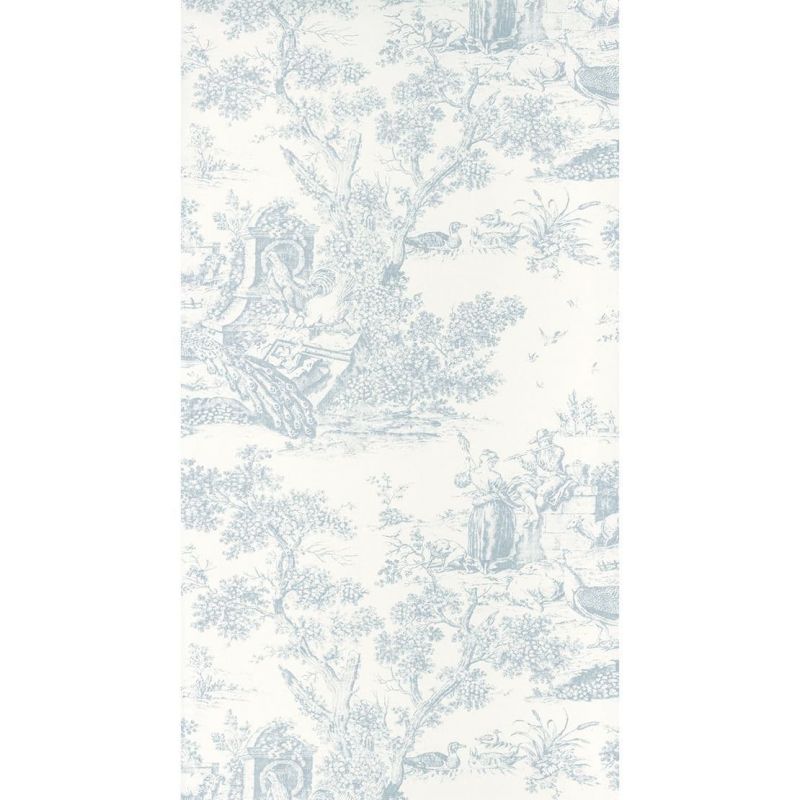 Fontainebleau Wallpaper Paon FONT81556102 or FONT 8155 61 02 By Casadeco