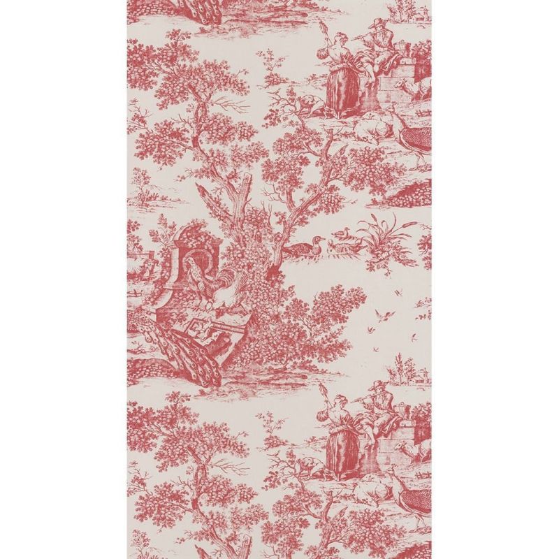 Fontainebleau Wallpaper Paon FONT81558101 or FONT 8155 81 01 By Casadeco