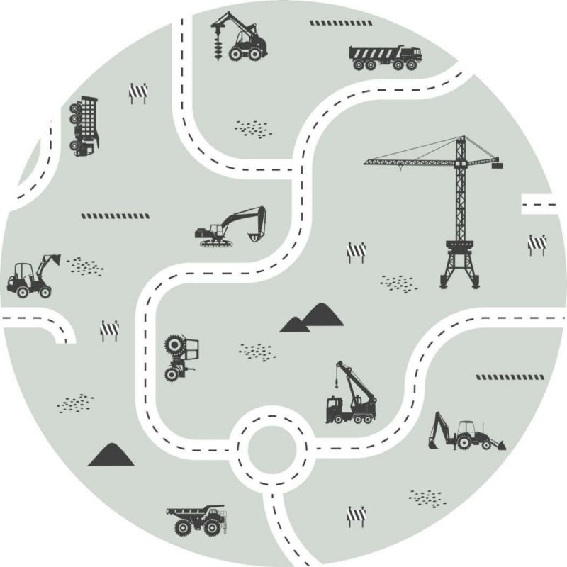 Forest Friends Wall Wonders Self Adhesive Round Sticker 157-159 066 or 157159066 By Esta For Today I