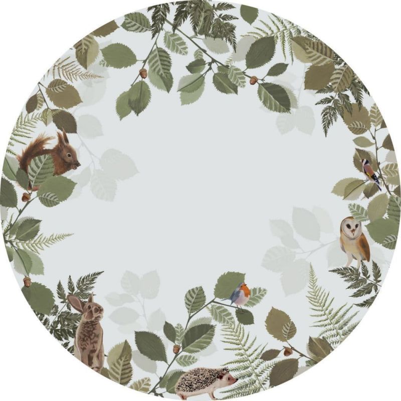 Forest Friends Wall Wonders Self Adhesive Round Sticker 157-159 082 or 157159082 By Esta For Today I
