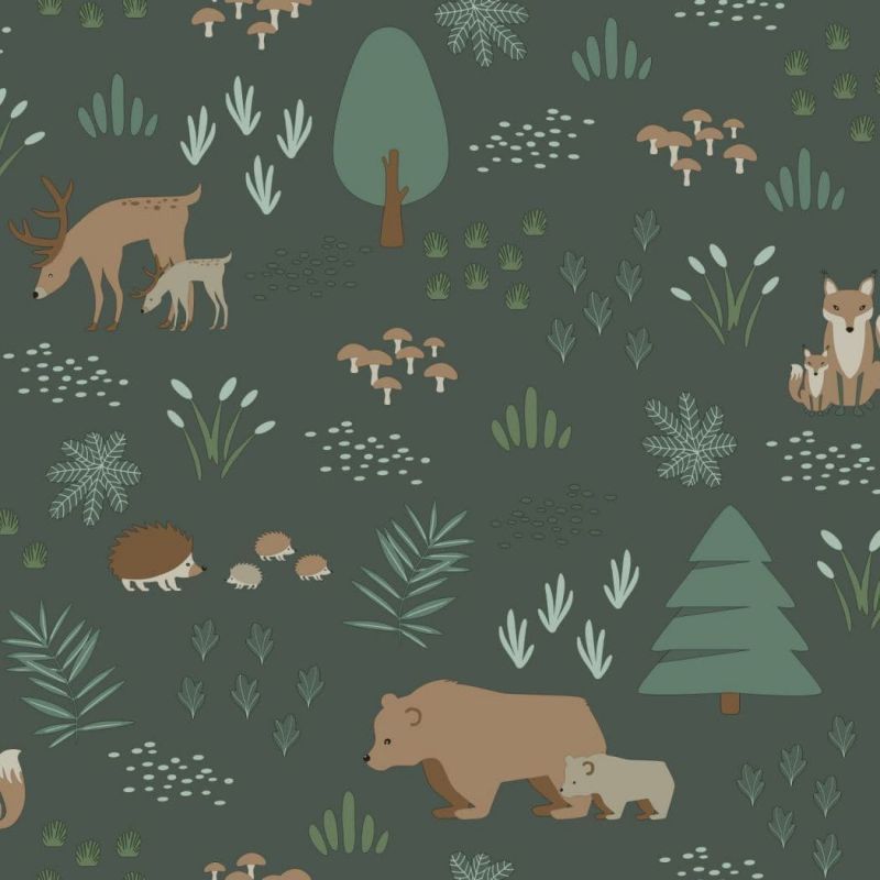 Forest Friends Wallpaper 157-139 249 or 157139249 By Esta For Today Interiors