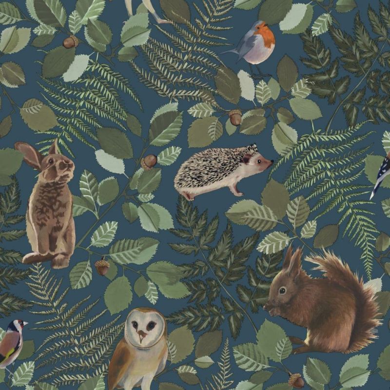 Forest Friends Wallpaper 157-139 250 or 157139250 By Esta For Today Interiors