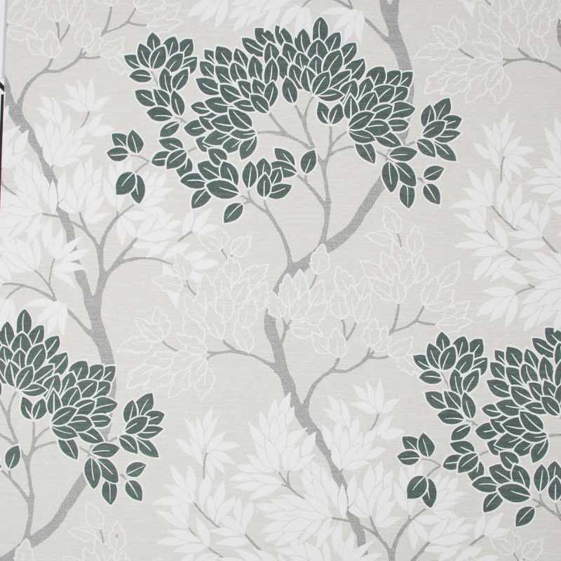 Fresca Lykke Tree Dark Green Wallpaper 108279 By Fresco Graham & Brown