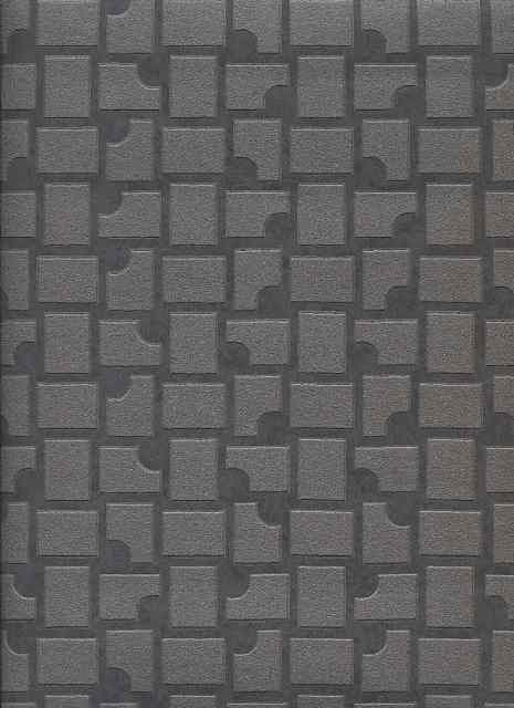 Fusion Matrix Graphite Wallpaper 1924/912 By Prestigious Wallcoverings