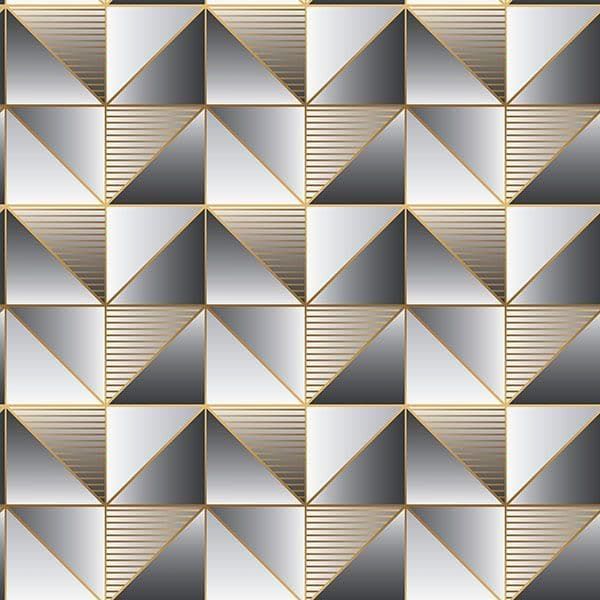 Geometrix Wallpaper GX37628 By Norwall For Galerie