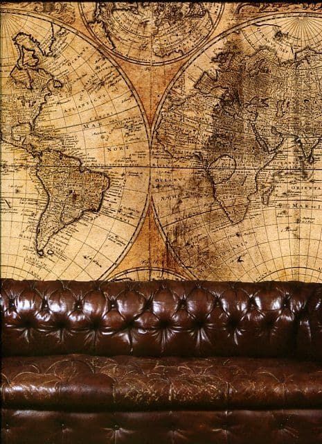 Global Fusion Wallpaper Mural Map G45255 By Galerie