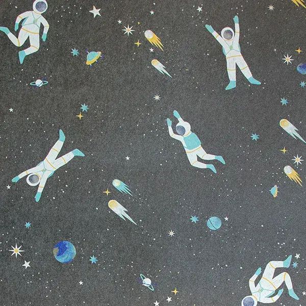 Great Kids Super Space Space Blue Wallpaper 26833 By Hohenberger For Galerie