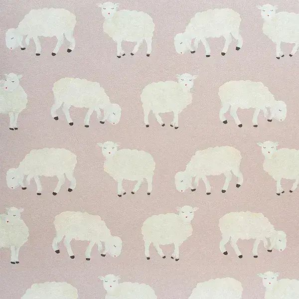 Great Kids Sweet Sheep Rose Wallpaper 26827 By Hohenberger For Galerie