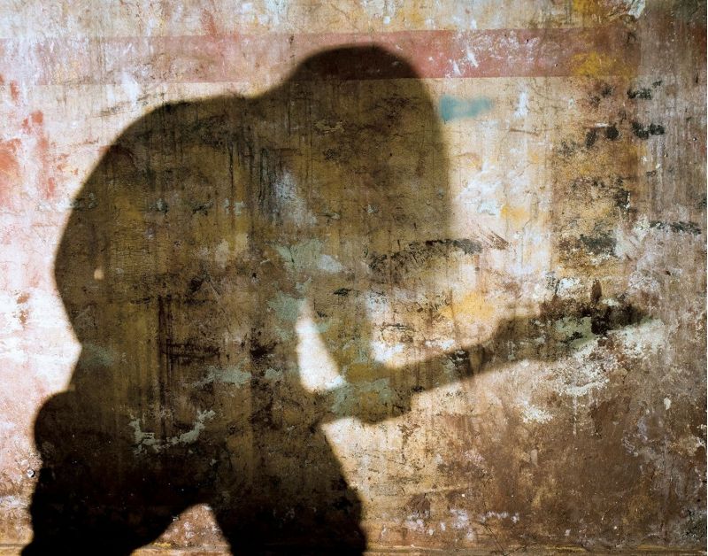 Grunge Wallpaper Mural Silhouette G45280 By Galerie