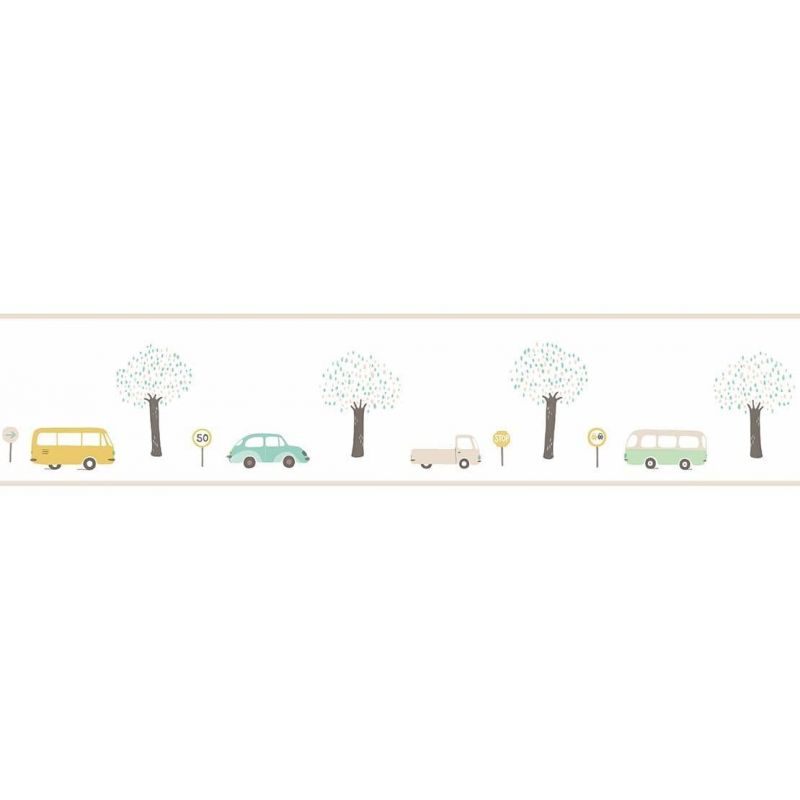 Happy Dreams Wallpaper Border Vintage Cars HPDM 8290 73 42 HPDM82907342 By Casadeco
