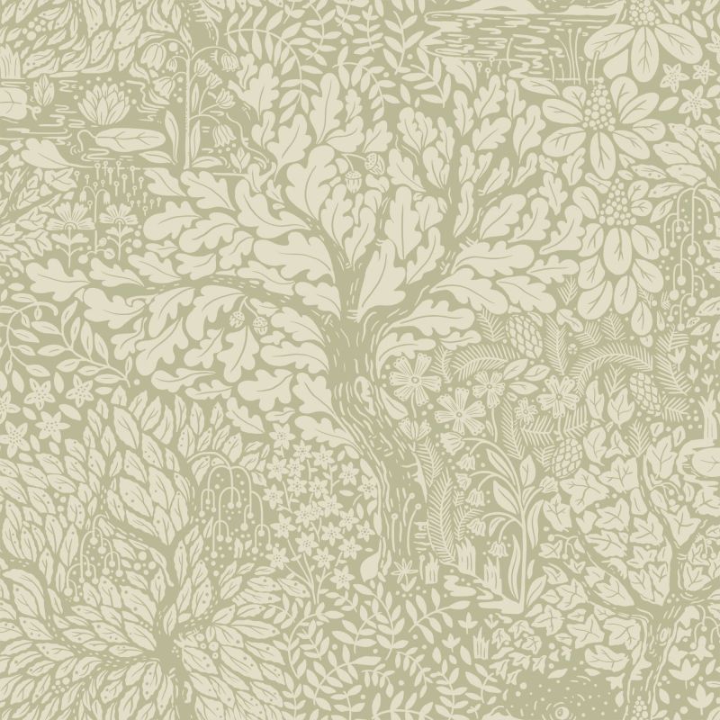 Hjarterum Wallpaper Olle Beige Cream 83108 By Midbec For Galerie
