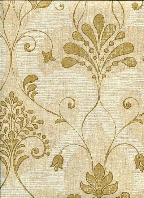 Home Wallpaper Andalusia Damask 2614-21036 By Beacon House For Brewster Fine Decor