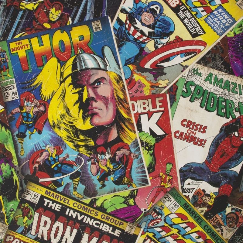 Individual Marvel Cover Story Wallpaper 106378 By Graham & Brown