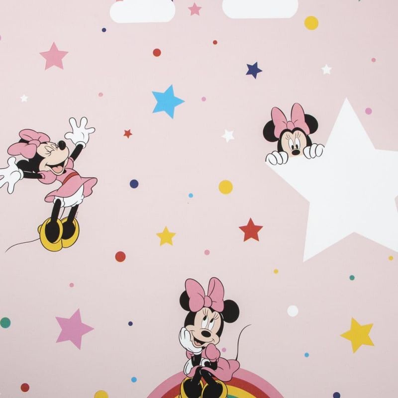 Individual Rainbow Minnie Wallpaper 108592 By Graham & Brown