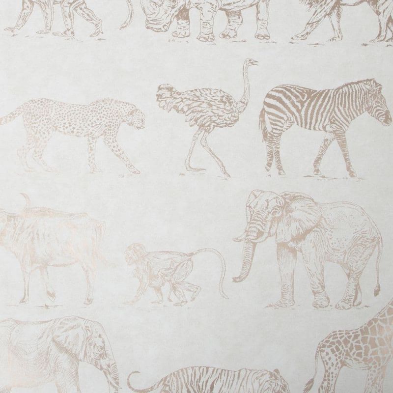 Individual Safari Cream Wallpaper 104894 By Graham & Brown