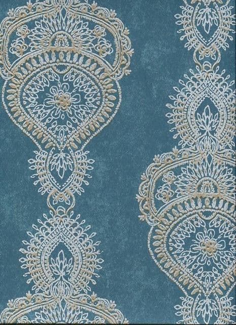 Indo Chic Wallpaper G67382 By Galerie