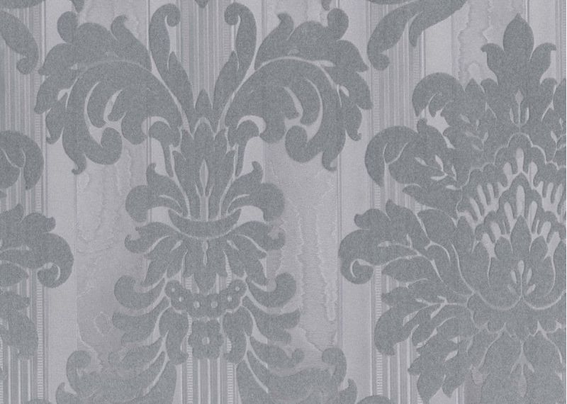 Italian Velour Wallpaper Damasco Andrea Flock 25034 By Sirpi For Colemans