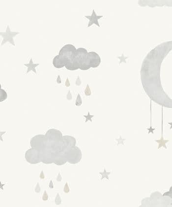 Jack N Rose 2024 Wallpaper Moon & Stars JS2211 By Grandeco