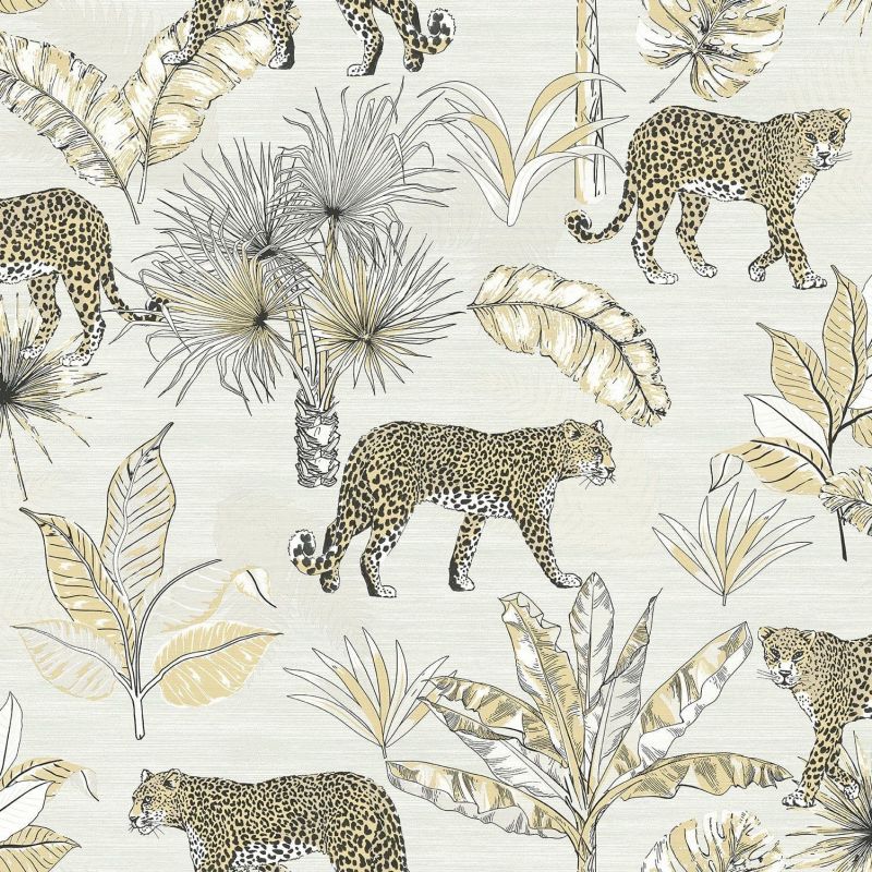 Jungle Fever Wallpaper Leopard JF2101 By Grandeco Life