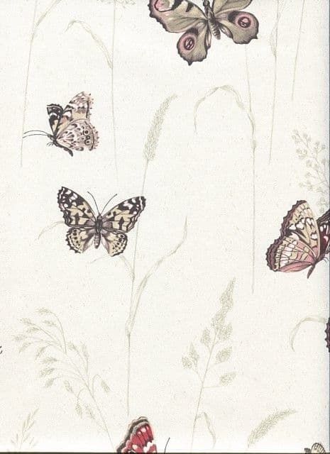 Kitchen Recipes Butterfly Wallpaper G12251 By Galerie