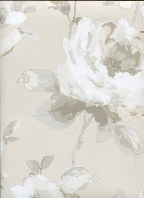 Lipari SketchTwenty3 Wallpaper Rosanna Cream LP00302 By Tim Wilman For Blendworth