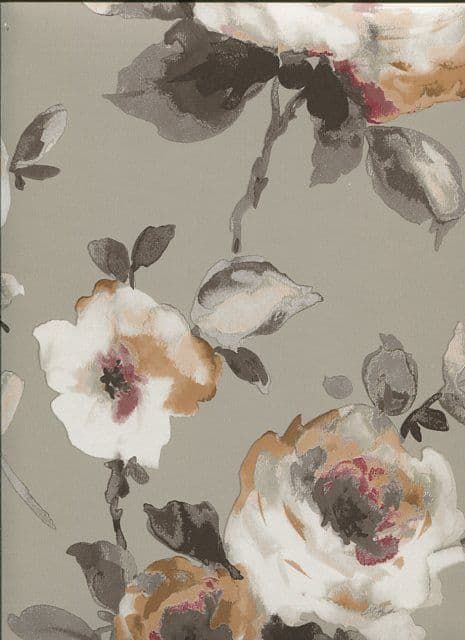 Lipari SketchTwenty3 Wallpaper Rosanna Taupe LP00305 By Tim Wilman For Blendworth