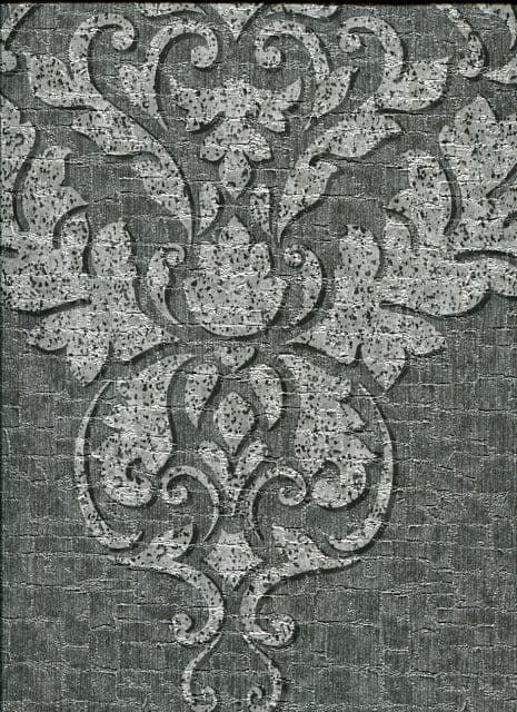 Marcia Wallpaper Hadrian Damask Dark Grey 35509 By Holden Decor For Options