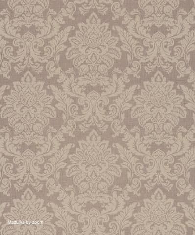 Mazurka Wallpaper Florina Taupe MAZ202 or MAZ 202 By Zoom For Colemans