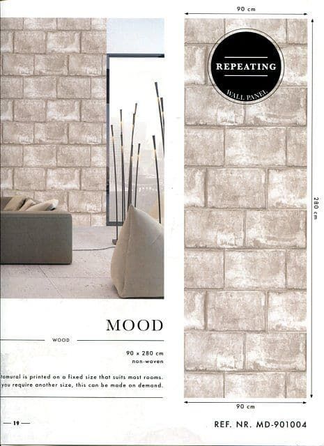 Mood Wallpaper Wall Panel MD901004 MD-901004 By Decoprint For Galerie