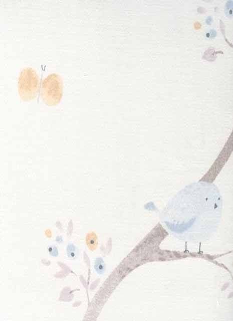 My Little World Fabric Oiseaux MLW80026504 or MLW 8002 65 04 By Casadeco