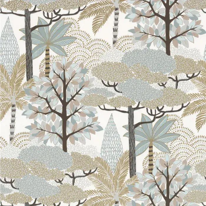 Nuit D'Orient Wallpaper Marakanda Pastel/Dore 75380712 or 7538 07 12 By Casamance