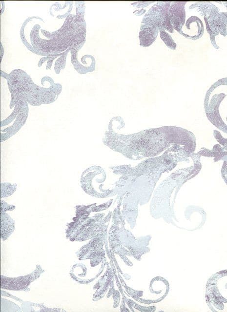 Olympia Wallpaper Lana 484-68070 By Brewster Fine Decor