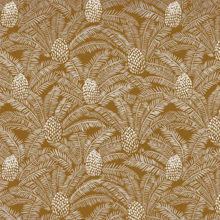 Orphee Wallpaper Palmeta Moutarde 74742146 or 7474 21 46 By Casamance