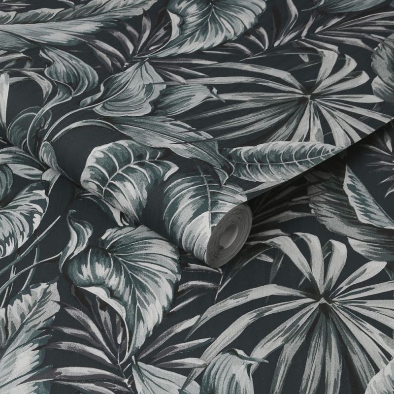 Paradise Leaves Exotique Green Wallpaper 107010 By Superfresco Easy Graham & Brown