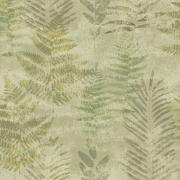 Passenger Wallpaper TP21262 Fern Light Green By DecoPrint For Galerie