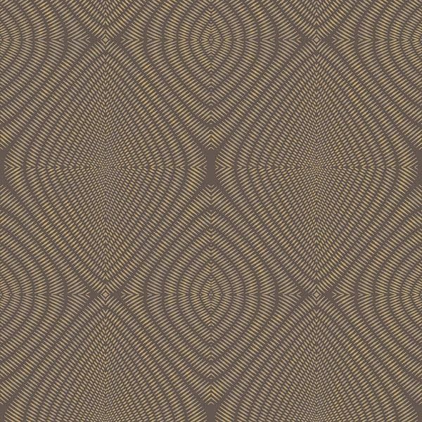 Passenger Wallpaper TP21281 Rhombus Dark Brown By DecoPrint For Galerie