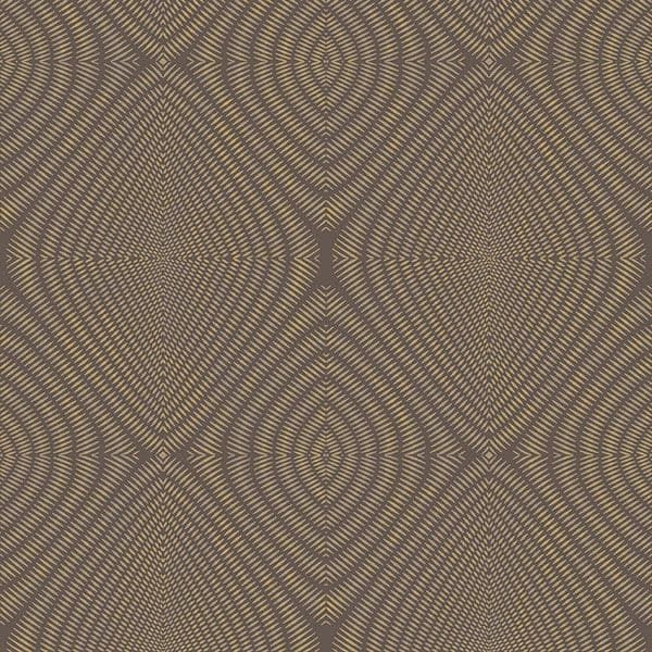 Passenger Wallpaper TP21281 Rhombus Dark Brown By DecoPrint For Galerie