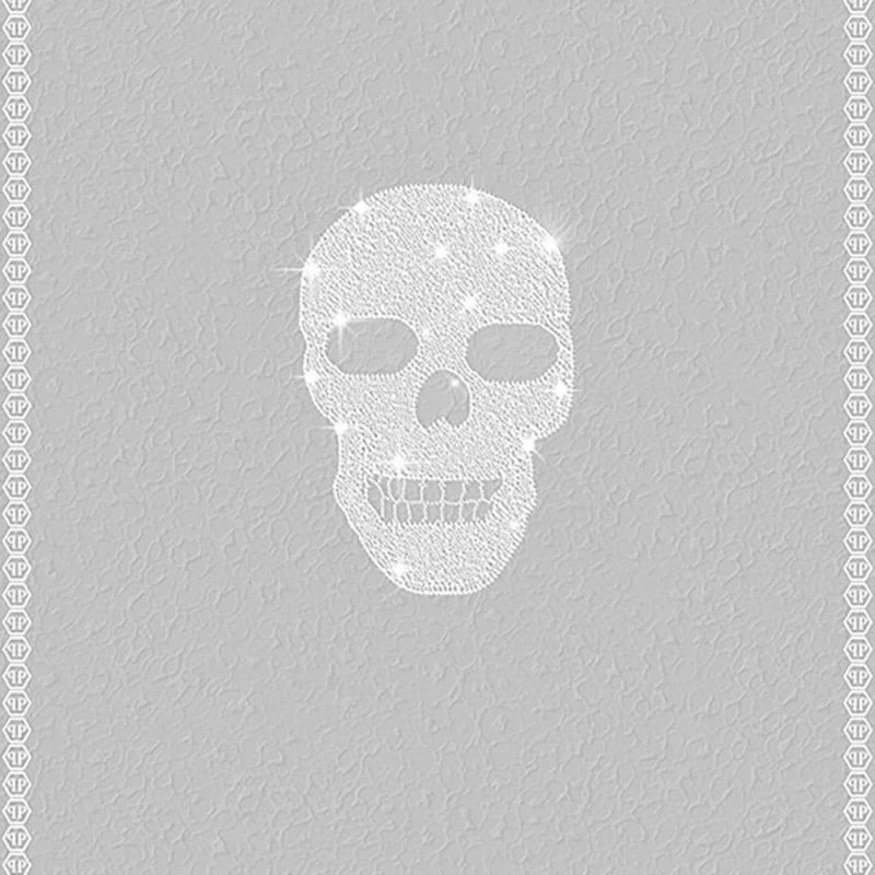 Philipp Plein Wallpaper Mural Panel Crystal Skull Z80079 Zambaiti For Dixons Exclusive