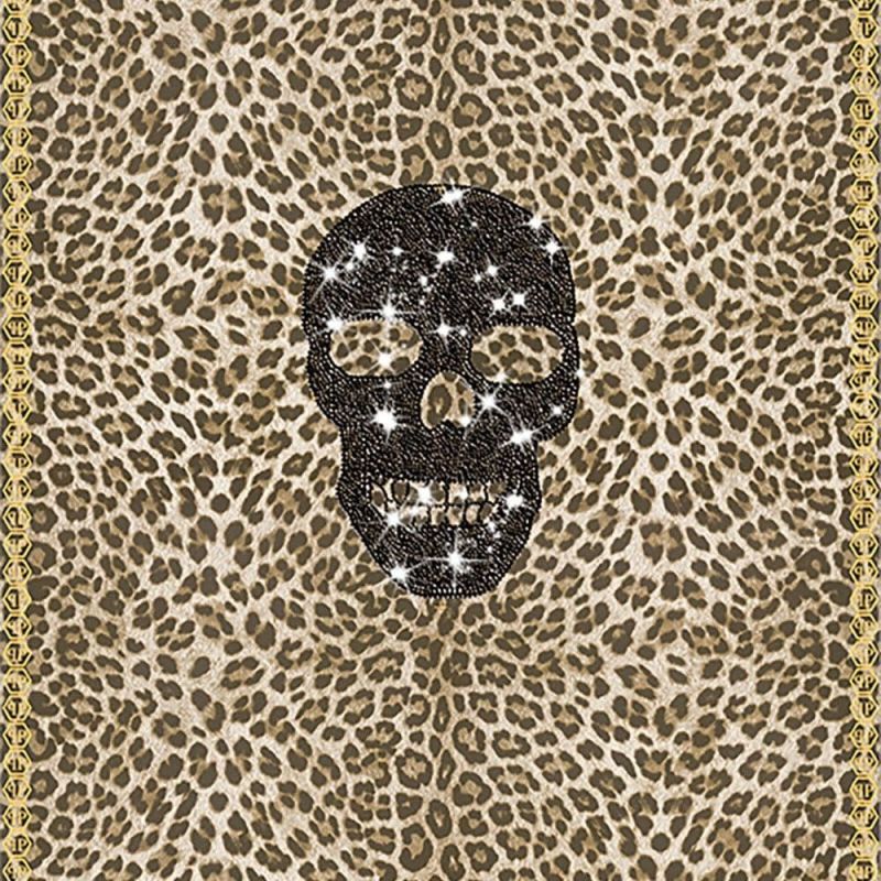 Philipp Plein Wallpaper Mural Panel Crystal Skull Z80081 Zambaiti For Dixons Exclusive