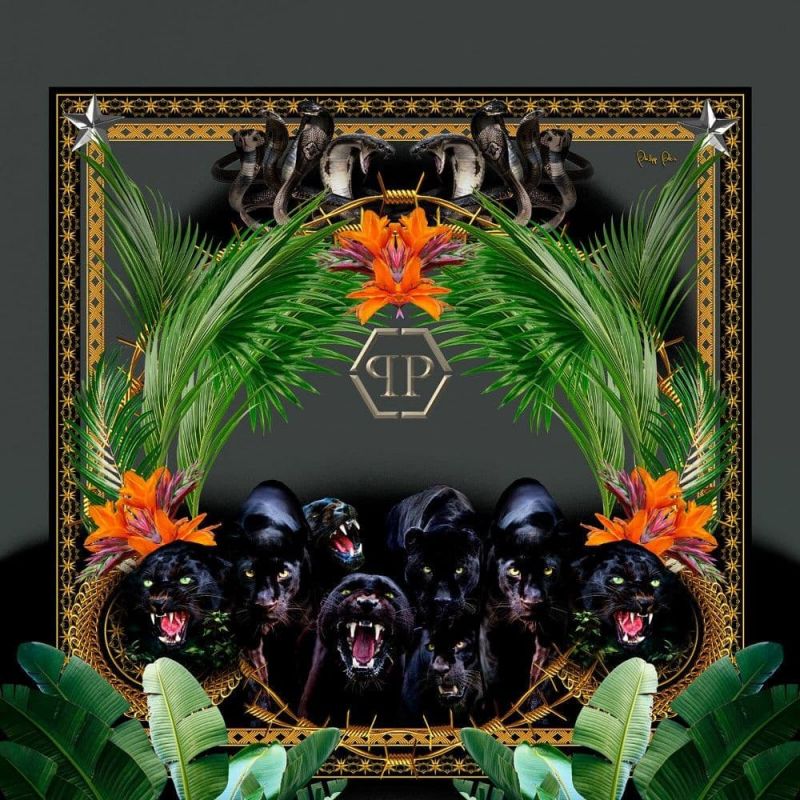Philipp Plein Wallpaper Mural Panel Z80063 Zambaiti For Dixons Exclusive