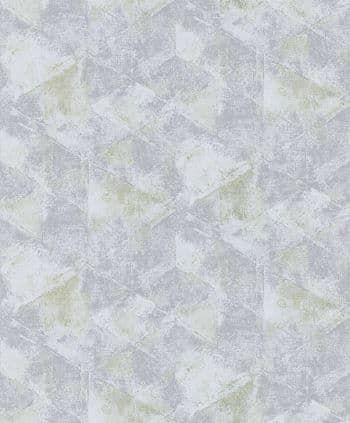 Phoenix Vertical Art Wallpaper Even All Over Grey & Silver A48502 By Grandeco