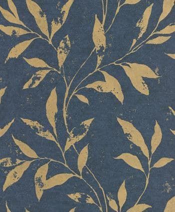 Phoenix Vertical Art Wallpaper Even Taupe & Copper A48302 By Grandeco