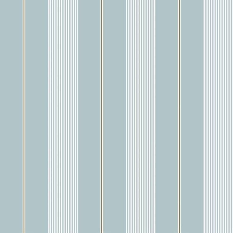 Plains & Stripes Wallpaper Axel Blue 411-04 By Duro For Dixons