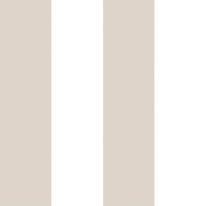 Plains & Stripes Wallpaper Bred Rand Beige 486-02 By Duro For Dixons
