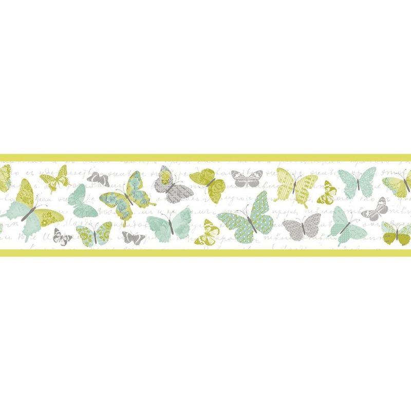 Pretty Lili Border Frises Papillons PRLI 6911 70 70 PRLI69117070 By Caselio