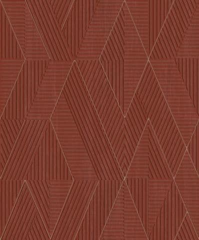 Prisma Wallpaper Barite Rust PRI304 or PRI 304  By Khroma Masureel