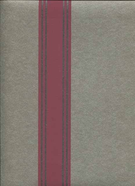 Regency SketchTwenty3 Wallpaper Royal Stripe Wine PV00217 By Tim Wilman For Blendworth